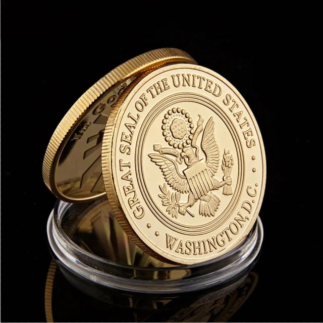 Custom Wholesale  Coin from China Manufacturer Soft or Hard Enamel Coin Antique Gold Challenge Coin