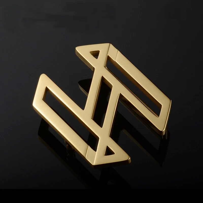 Wholesale Custom Belt Buckle Logo Metal Lighter Magnetic Western Automatic Belt Buckle Mens Belt Buckles For Women
