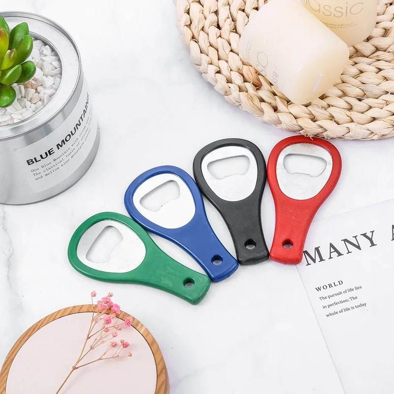 Promotion Metal Stainless Steel Bottle Opener Beer Sublimation Bottle Opener Keychain Custom Logo