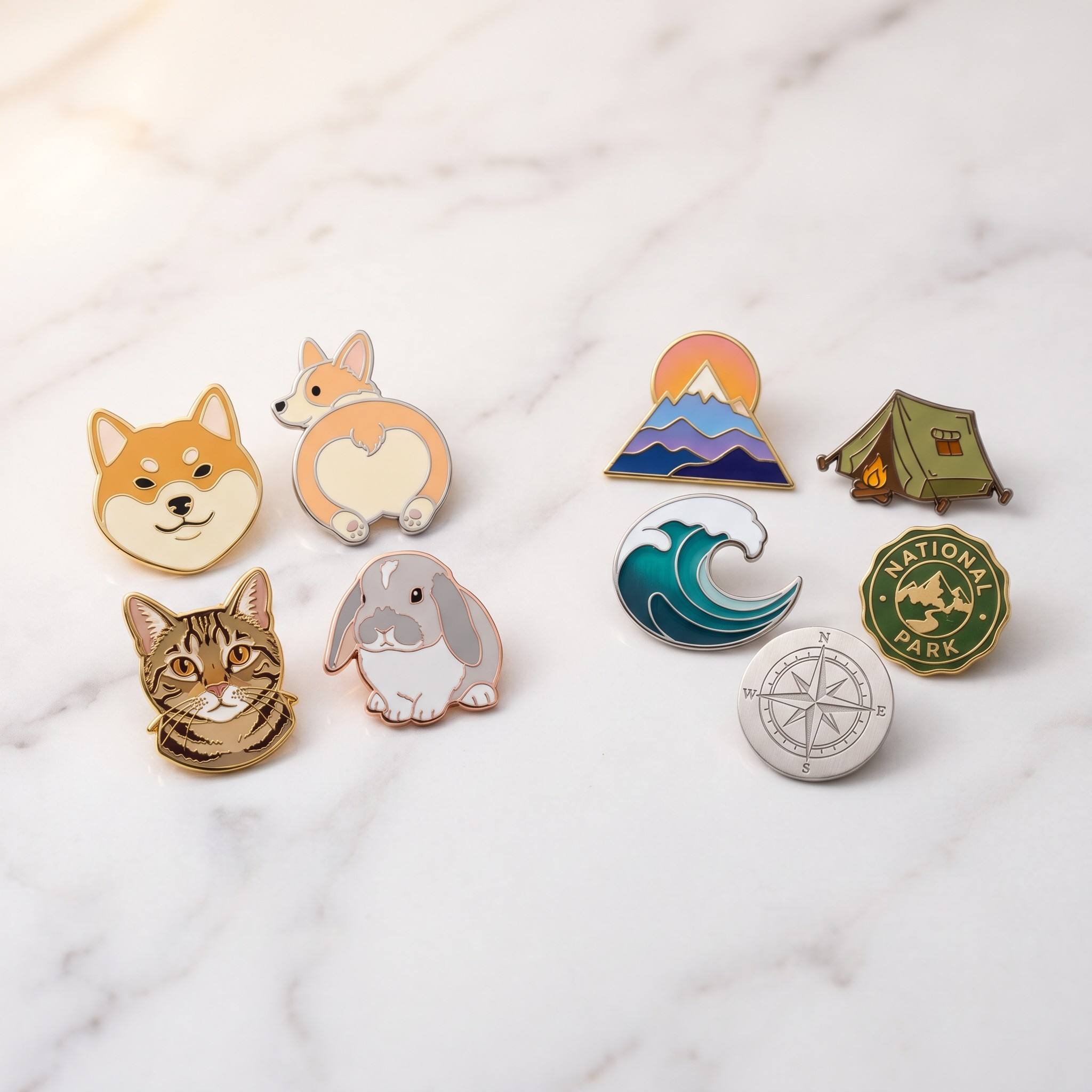 Custom Pins for Etsy & Amazon Sellers