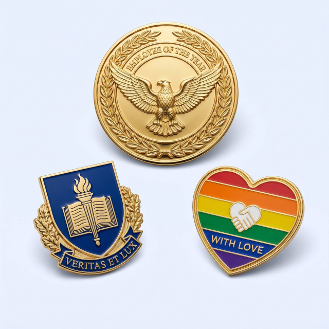 Custom Institutional Pins