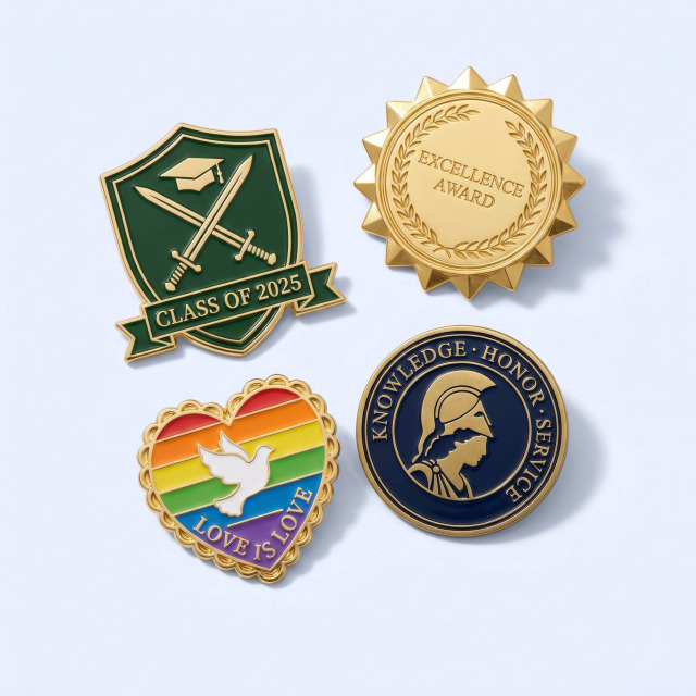 Custom Institutional Pins