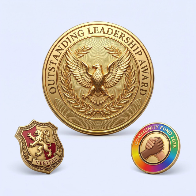 Custom Institutional Pins