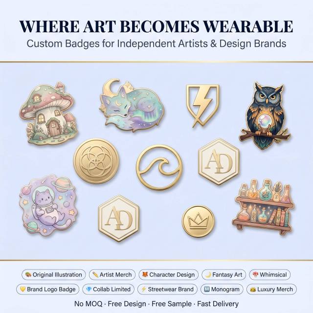 Custom Art Enamel Pins