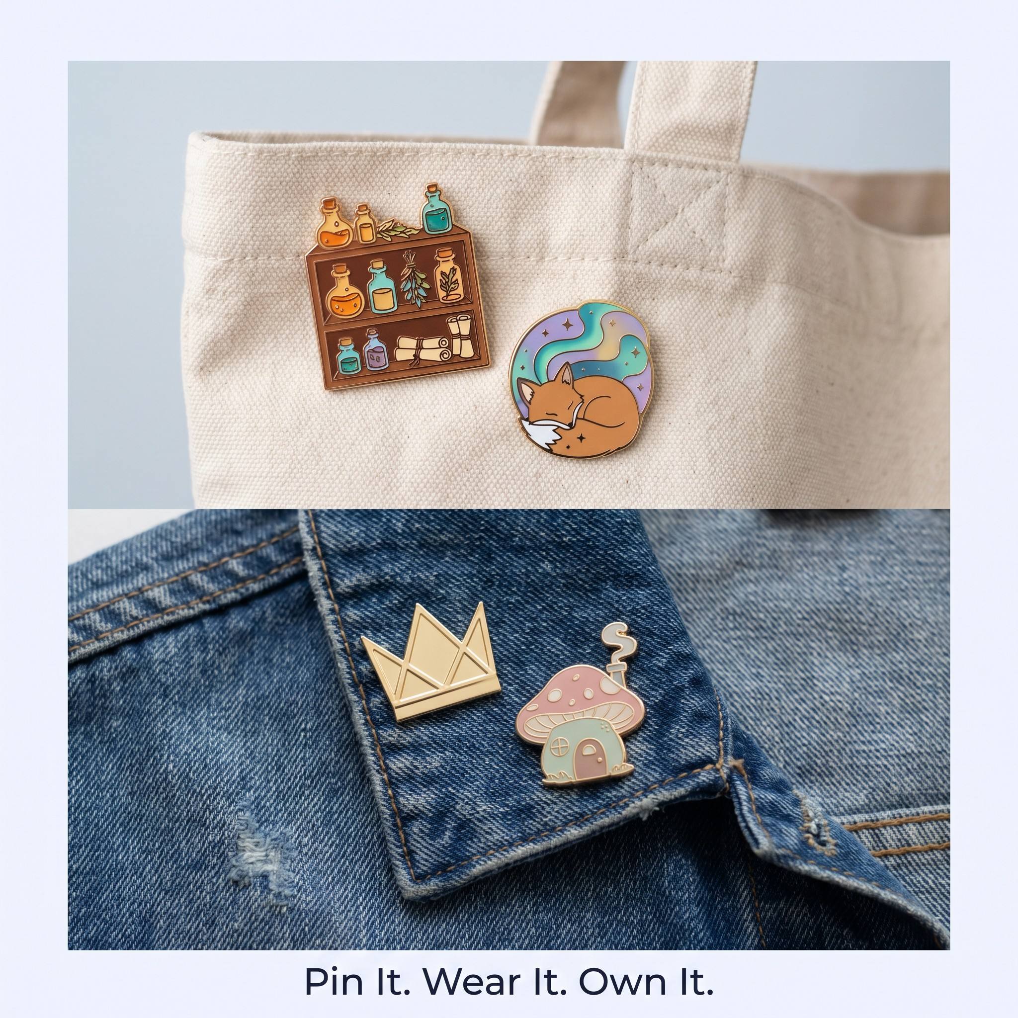 Custom Art Enamel Pins
