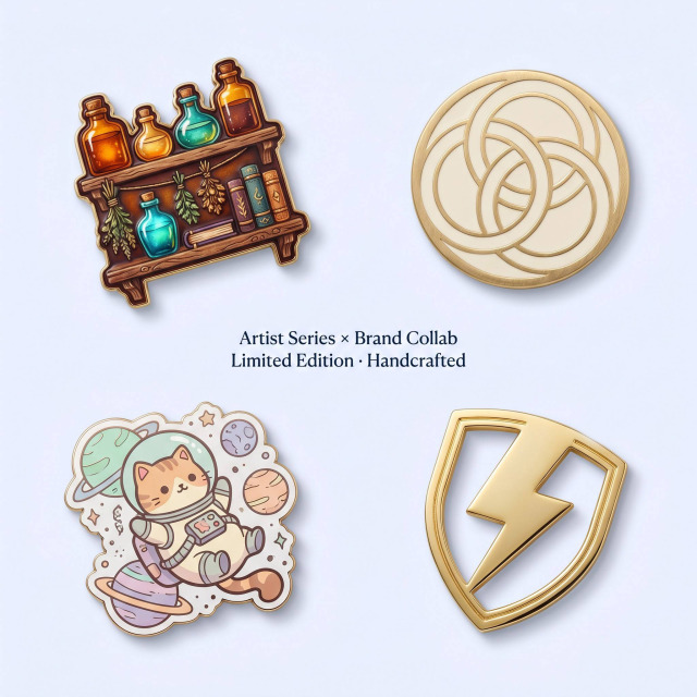 Custom Art Enamel Pins
