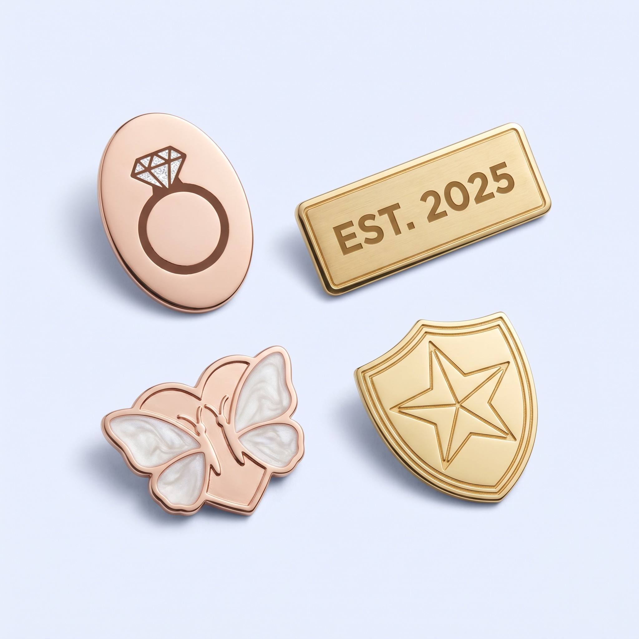 Custom Milestone Keepsake Pins