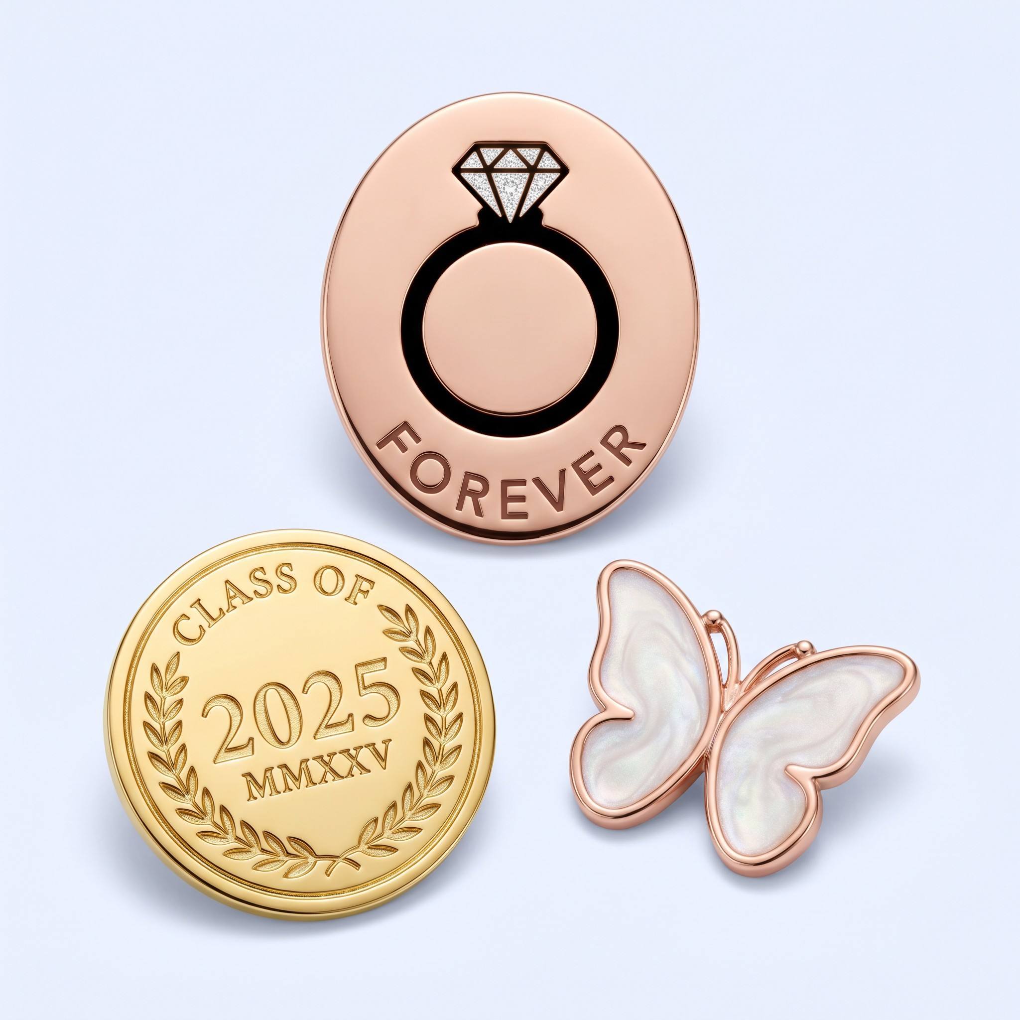 Custom Milestone Keepsake Pins