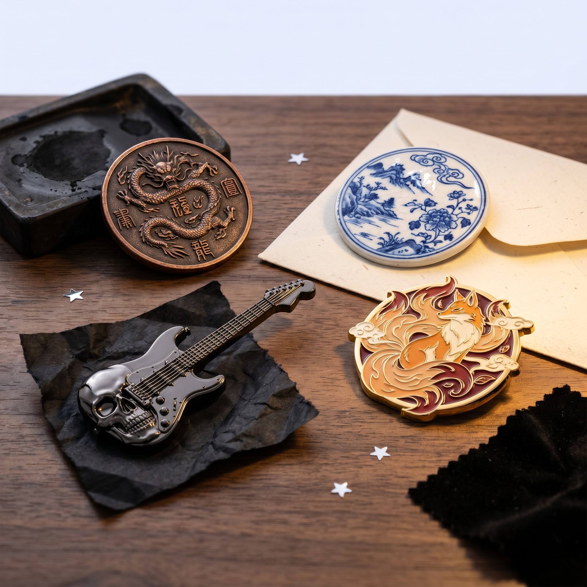 Custom Culture Enamel Pins