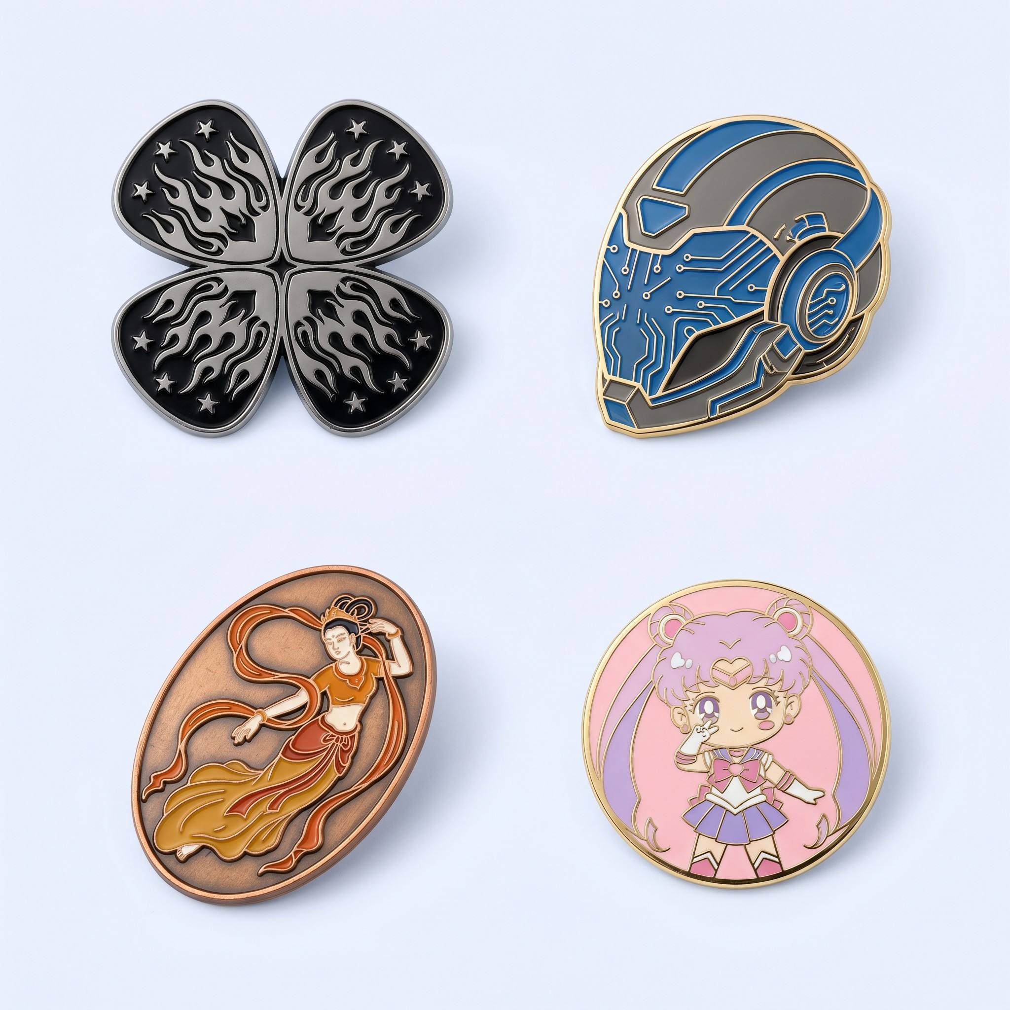 Custom Culture Enamel Pins
