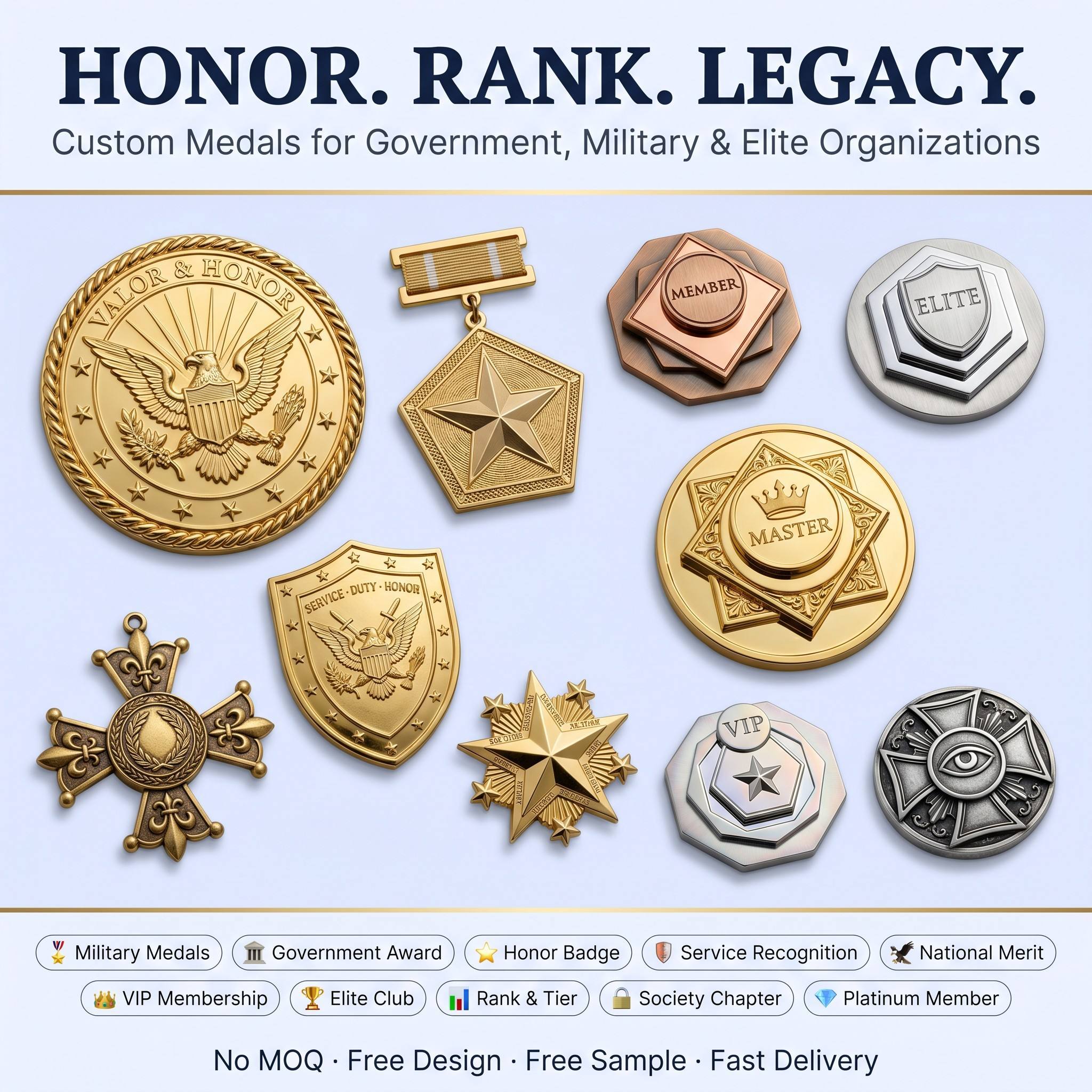 Custom Military Pins