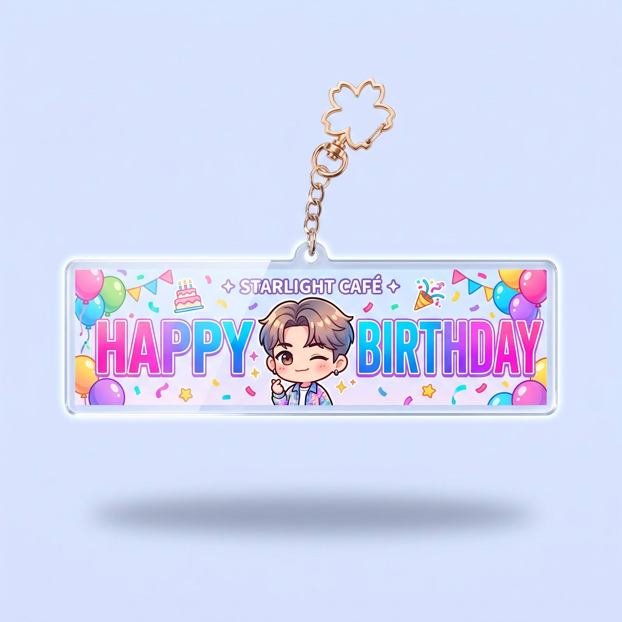 Custom K-Pop Keychains for Stans, Fan Sites & Official Fandom Drops