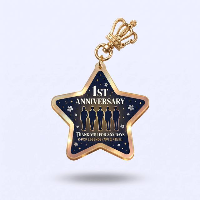 Custom K-Pop Keychains for Stans, Fan Sites & Official Fandom Drops