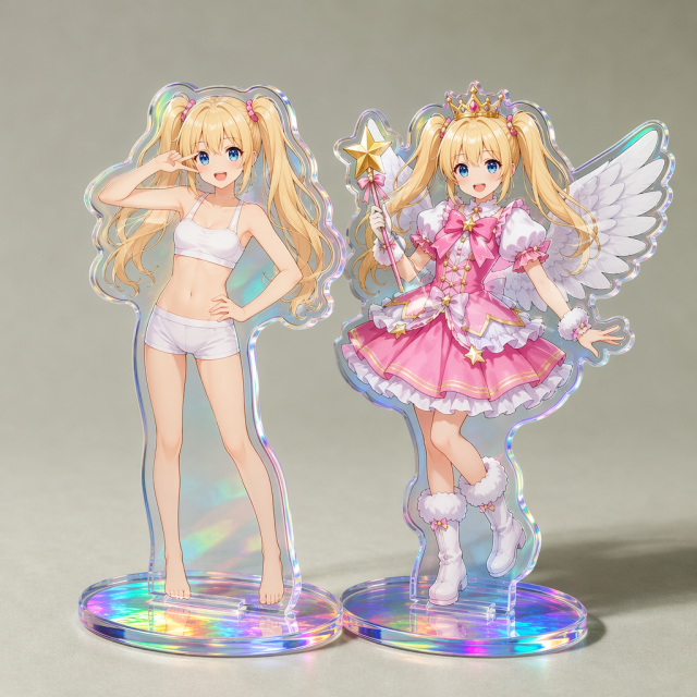 Custom Magnetic Dress-Up Acrylic Standee