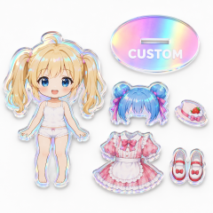 Custom Magnetic Dress-Up Acrylic Standee