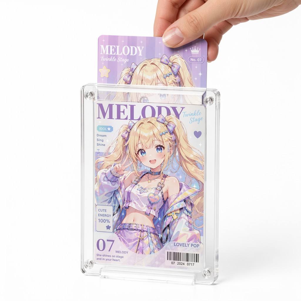 Custom Acrylic Card Insertion Standee