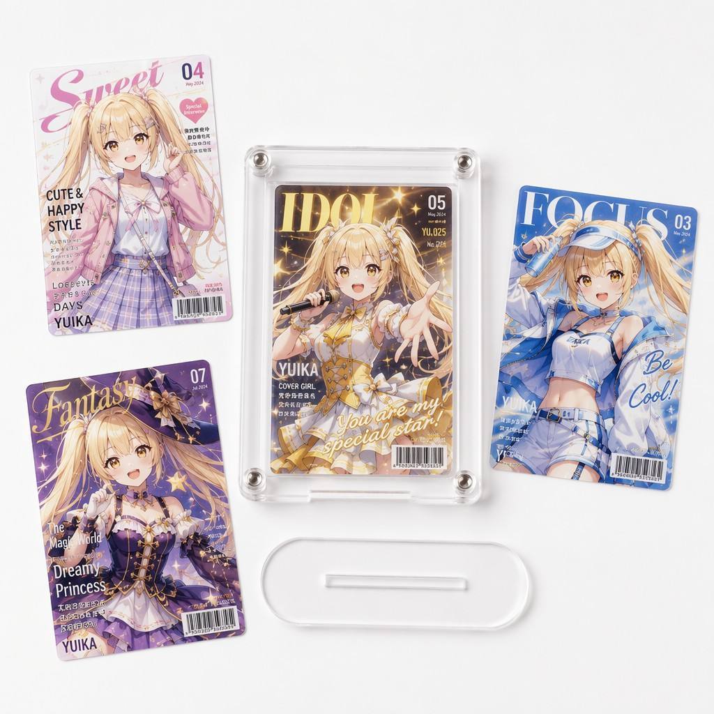 Custom Acrylic Card Insertion Standee