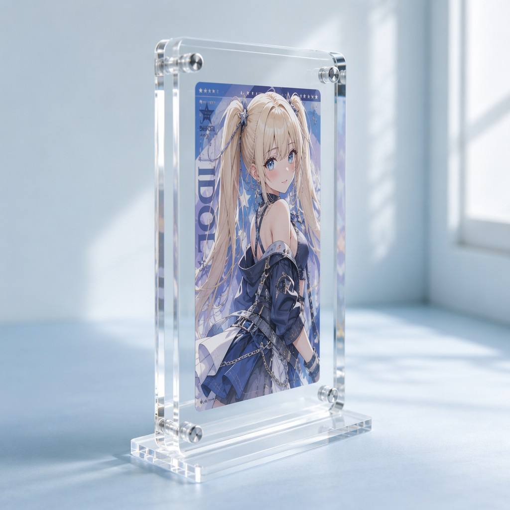 Custom Acrylic Card Insertion Standee