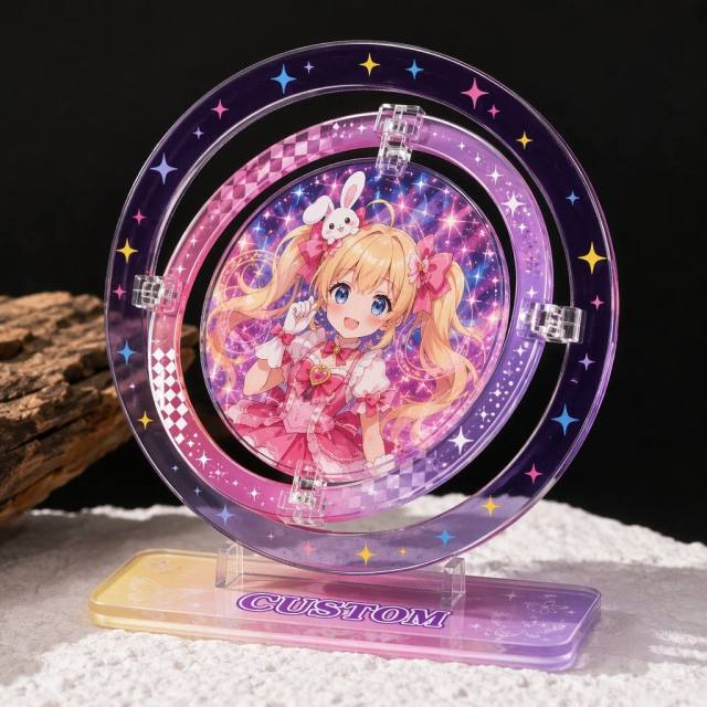 Custom Acrylic Globe Standee