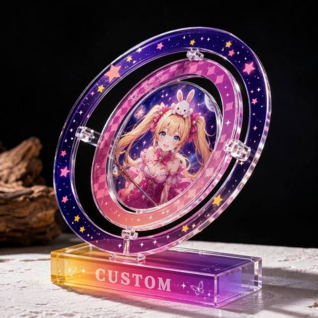 Custom Acrylic Globe Standee