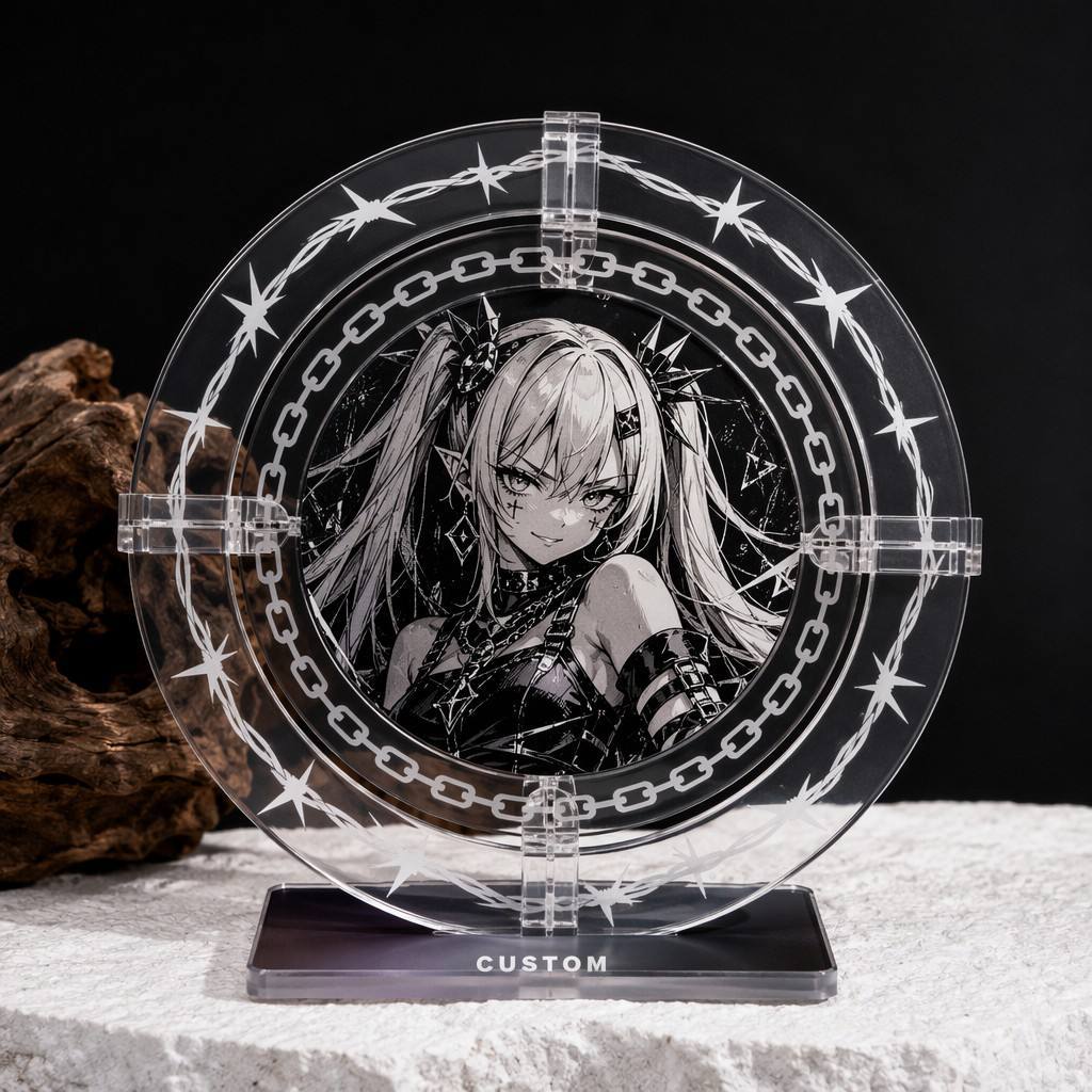 Custom Acrylic Globe Standee