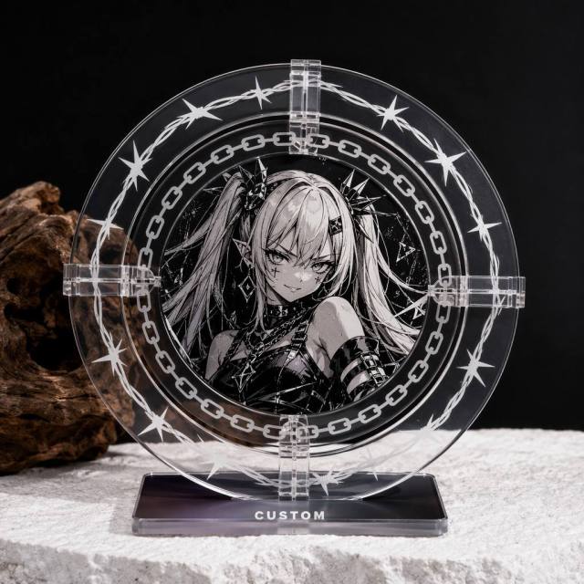 Custom Acrylic Globe Standee