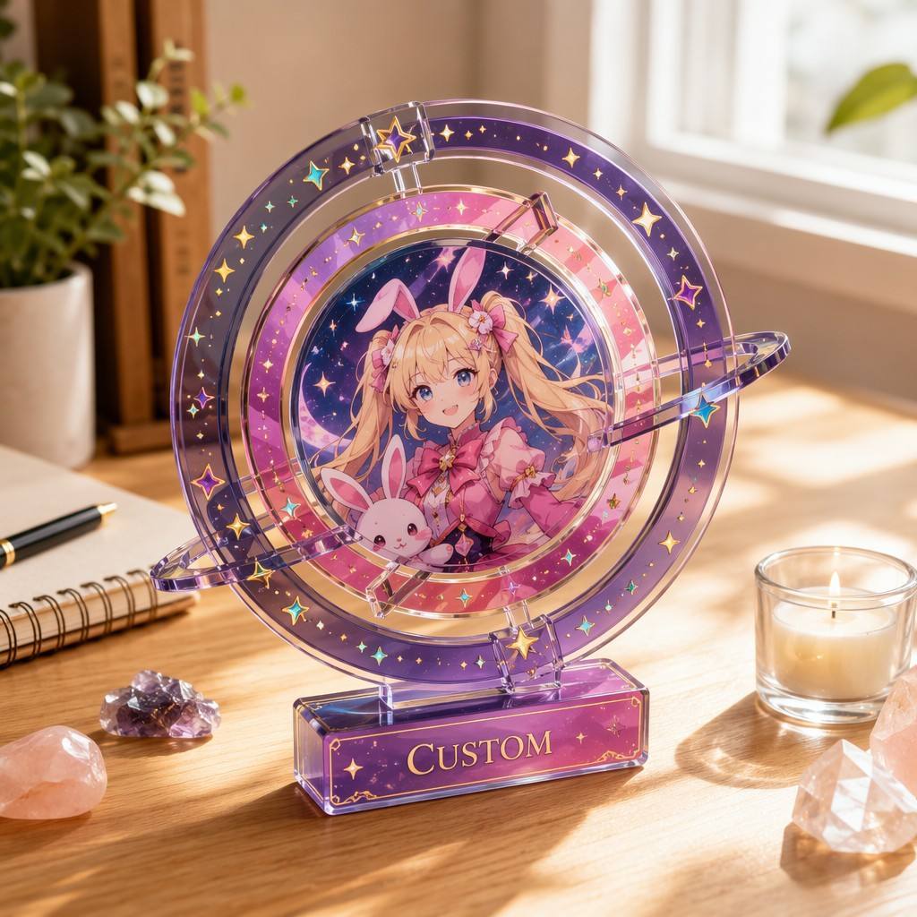 Custom Acrylic Globe Standee