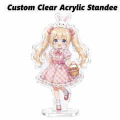 Custom Clear Acrylic Standee