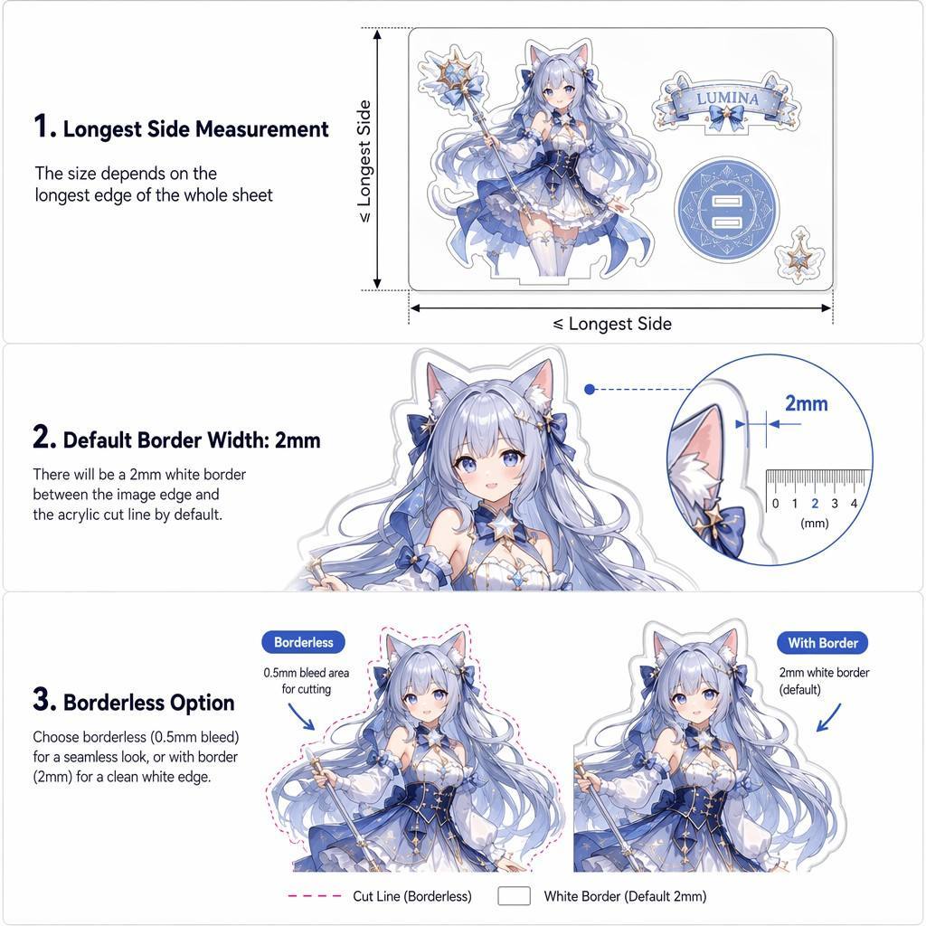 Custom Full Sheet Acrylic Standee