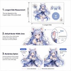 Custom Full Sheet Acrylic Standee