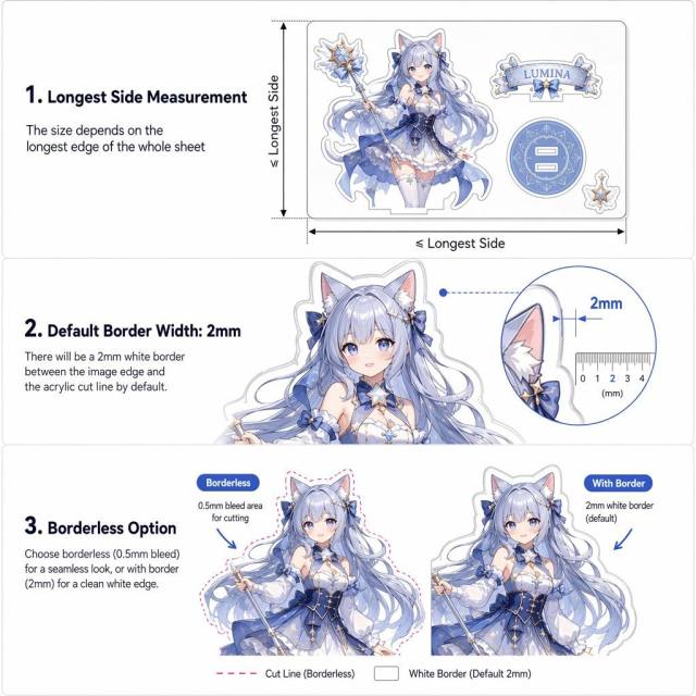 Custom Full Sheet Acrylic Standee