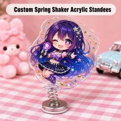 Custom Spring Shaker Acrylic Standee