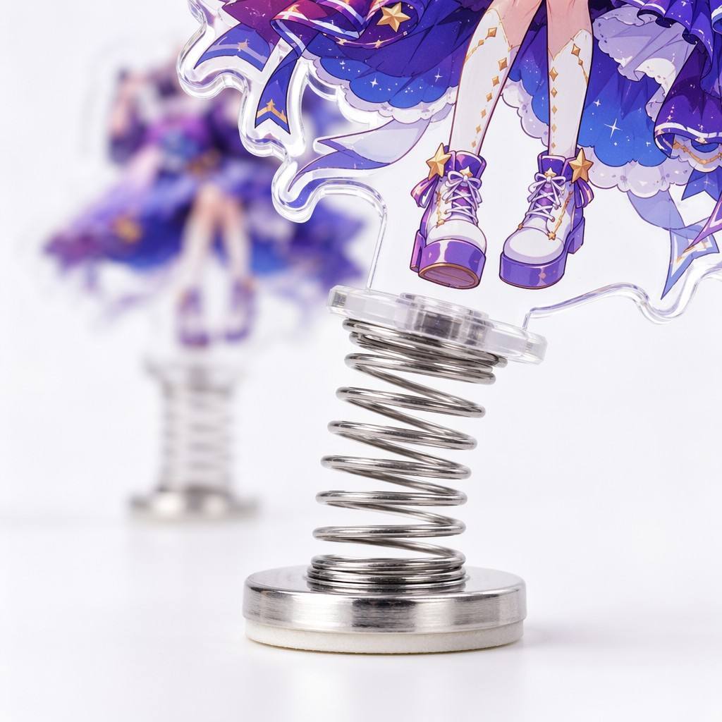 Custom Spring Shaker Acrylic Standee