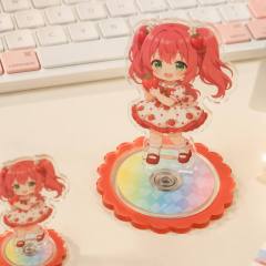Custom Rotating Acrylic Standee