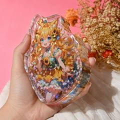 Custom Shaker Acrylic Standee
