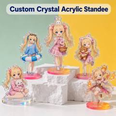 Custom Crystal Acrylic Standee