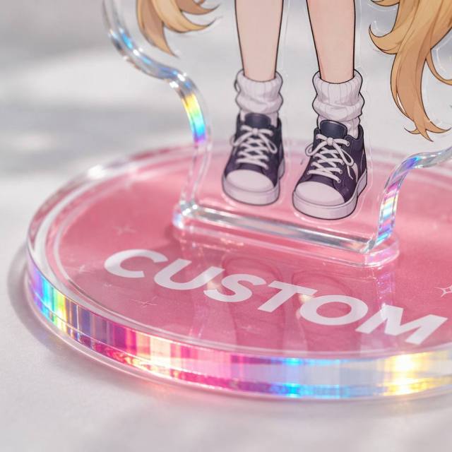 Custom Crystal Acrylic Standee