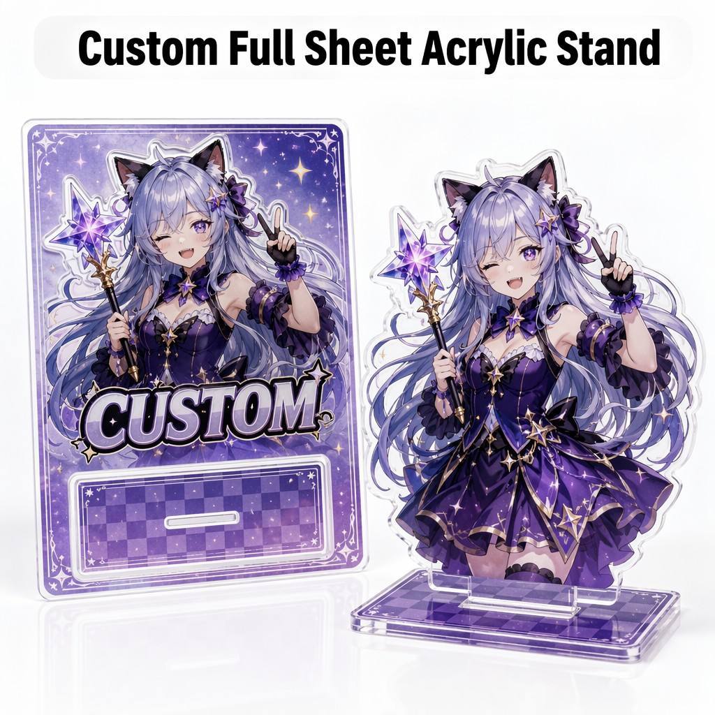 Custom Full Sheet Acrylic Standee
