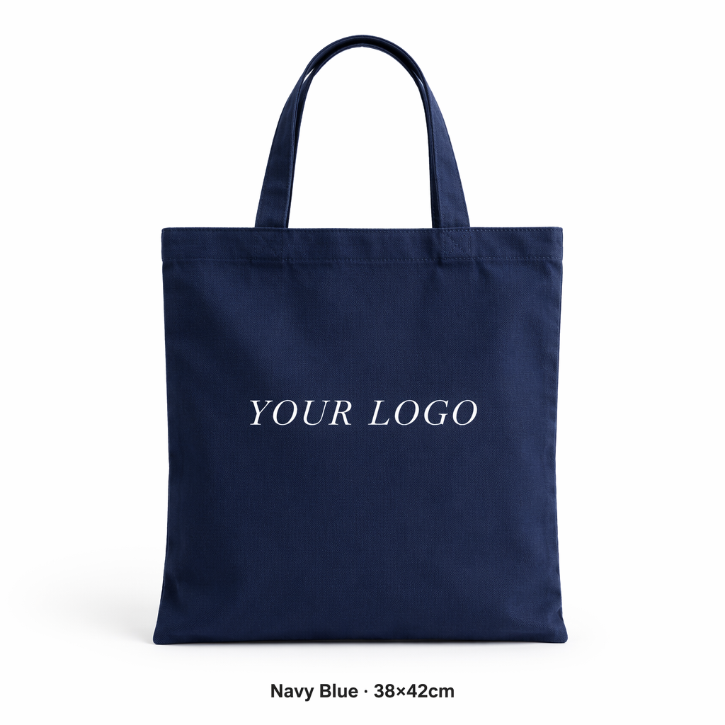 Canvas Tote Bag Custom Logo| No MOQ | Eco-Friendly Cotton Shopper Bag