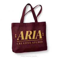 Custom Logo All-Match Canvas Tote | Same Color Strap | 12 Colors | No MOQ