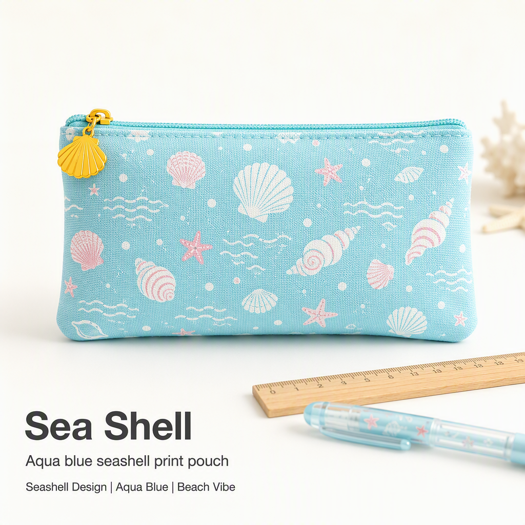Personalized Canvas Pencil Case & Makeup Bag | Custom Logo | No Minimum | Bulk Available