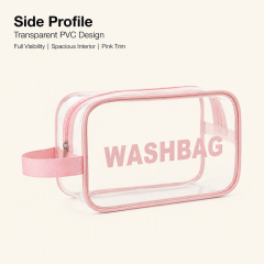 Wholesale Fashion Makeup Bag Small Waterproof Travel Beauty Case Pouch Toiletry Bag Custom Logo Zipper Cosmetic Bags For Makeup