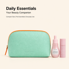 Wholesale Fashion Makeup Bag Small Waterproof Travel Beauty Case Pouch Toiletry Bag Custom Logo Zipper Cosmetic Bags For Makeup