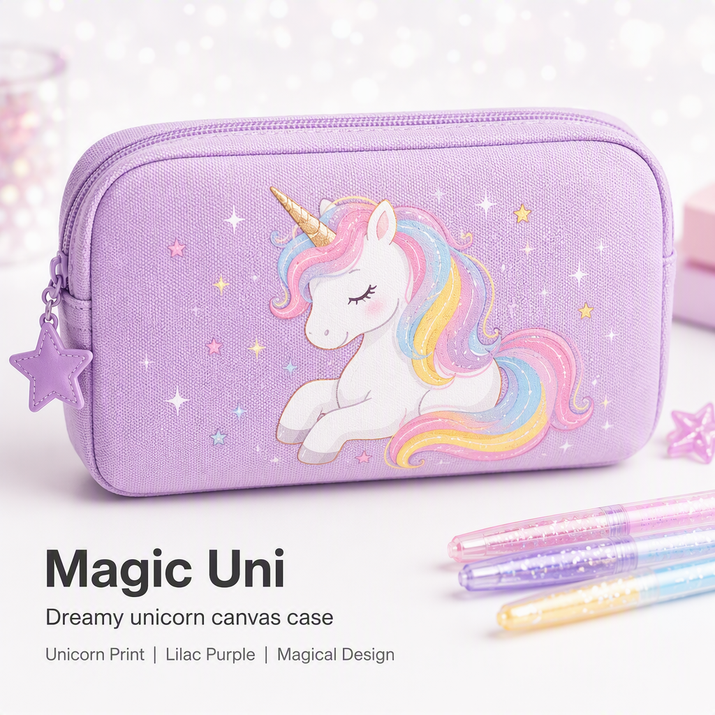 Wholesale Pencil Case Custom PU Leather New Black Pencil Bag Standing Cute Pencil Case For Girls School