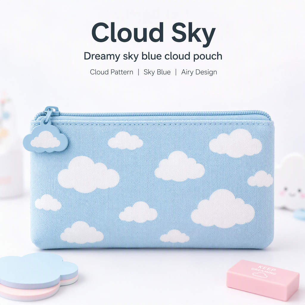 Wholesale Pencil Case Custom PU Leather New Black Pencil Bag Standing Cute Pencil Case For Girls School