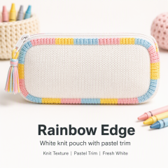 Wholesale Pencil Case Custom PU Leather New Black Pencil Bag Standing Cute Pencil Case For Girls School