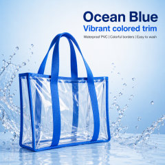 Custom Mesh Beach Bag Shoulder Handbag For Women Portable Bathing Swimming Storage Bag With Logo