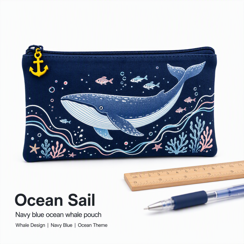 Custom Pencil bag Custom Design Digital Print Nylon School Bags Pencil Case Cartoon Anime Cute Pencil Zipper Bag For Girls
