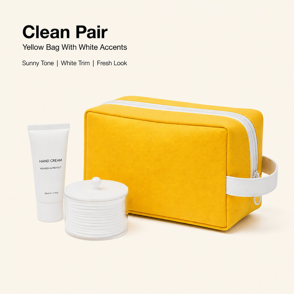 Wholesale Cute Make up Leather Makeup Bag Luxury Travel Cosmetic Bag Custom Logo Travel Electronic Accessories Organizer Pouch