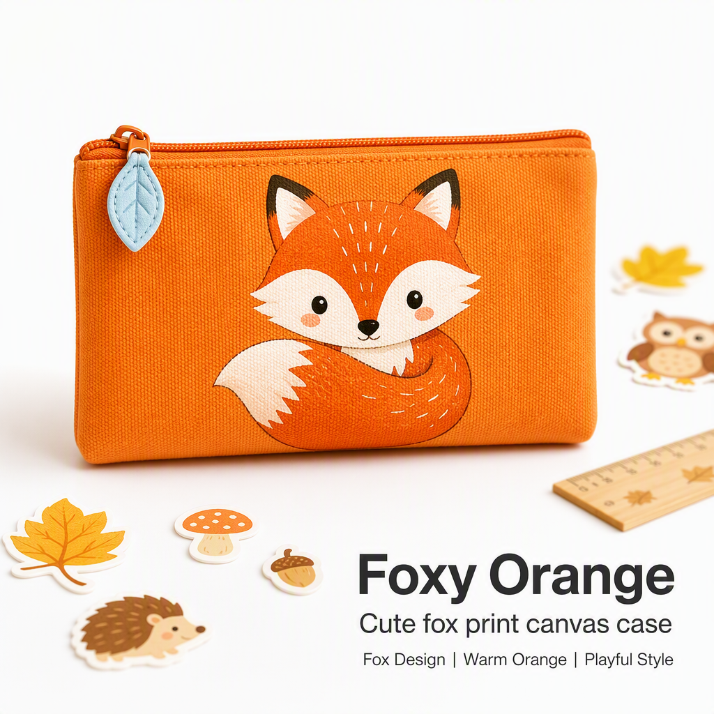 Kawaii Pencil Case Custom Logo Kid Anime Cartoon Sublimation Pencil Bag Cute Pencil Case For Girls School